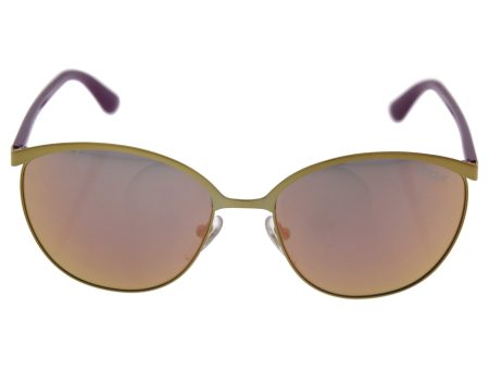 Vogue VO4010S Sunglasses 848 5R-57 - Pale Gold Frame, Grey Mirror Rose Gold For Cheap