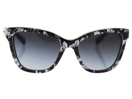 Dolce & Gabbana Dg 4237 3019 8g - Top Print Rose-Black grey Gradient By Dolce & Gabbana For Women - 47-15-130 Mm Sunglas Discount