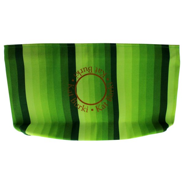 Stripe Travel Case - Green by Kat Burki for Women - 1 Pc Bag on Sale