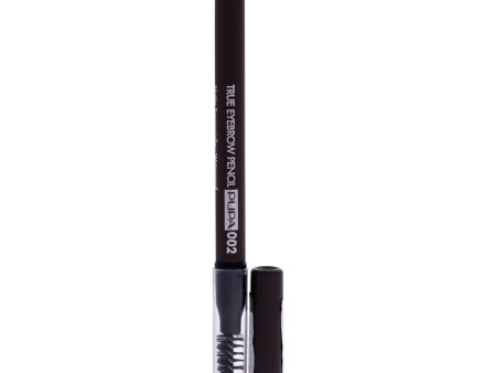 True Eyebrow Pencil Waterproof - 002 Brown by Pupa Milano for Unisex 0.023 oz Eyebrow Pencil Fashion