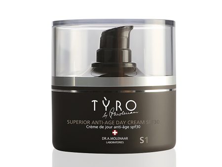 Superior Anti-Age Day Cream SPF 30 by Tyro for Unisex - 1.69 oz Cream Online now