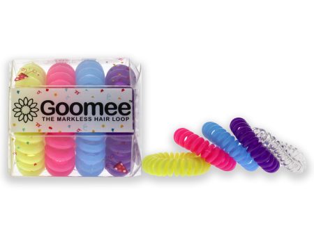 The Markless Hair Loop Set - Rebel by Goomee for Women - 4 Pc Hair Tie Supply