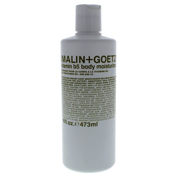 Vitamin B5 Body Moisturizer by Malin + Goetz for Unisex - 16 oz Body Lotion on Sale