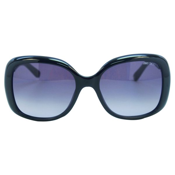 Jimmy Choo - Wiley s 0bmb Shiny Black (56 18 135 Mm)(pack Of 1) Online now