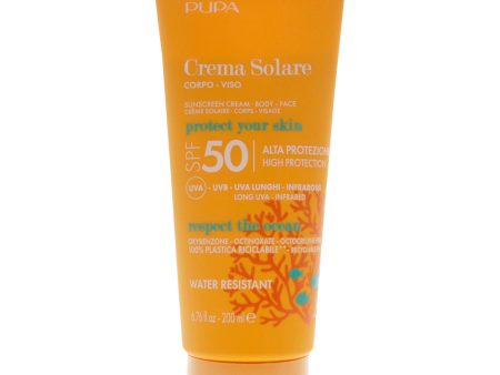 Sunscreen Cream SPF 50 by Pupa Milano for Unisex - 6.76 oz Sunscreen Hot on Sale