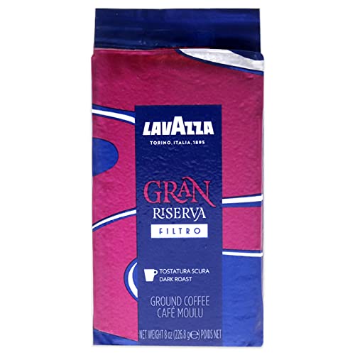 Gran Riserva Filtro Dark Roast Ground Coffee By Lavazza - 8 oz Coffee For Cheap