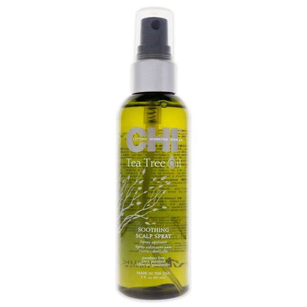 Tea Tree Oil Soothing Scalp by CHI for Unisex - 3 oz Spray Hot on Sale