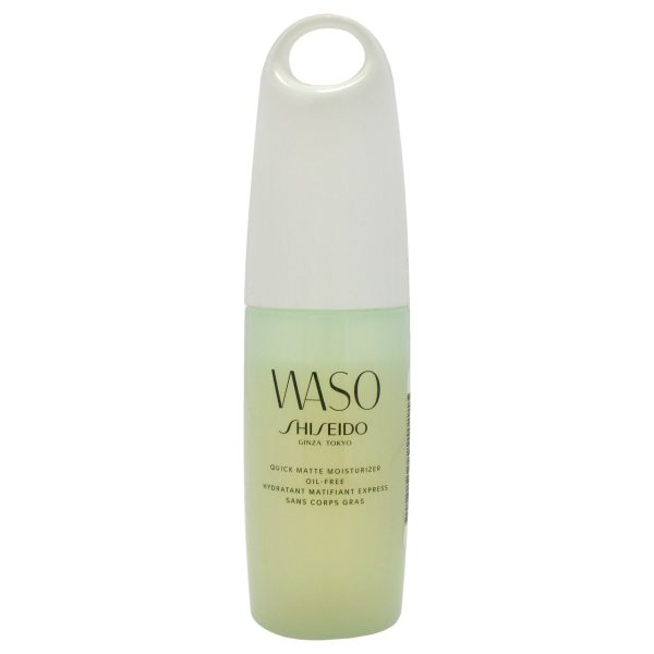 Waso Quick Matte Moisturizer Oil-Free by Shiseido for Women - 2.5 oz Moisturizer (Tester) Cheap