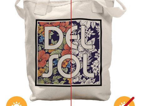 Color-Changing Tote Bag - Floral Paradise by DelSol for Women - 1 Pc Bag Online now