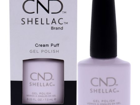 Shellac Nail Color - Cream Puff by CND for Women - 0.25 oz Nail Polish Online now