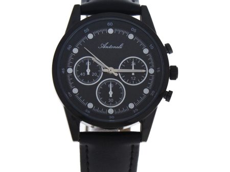 AL5300-03 Black Leather Strap Watch Discount