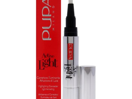 Active Light Highlighting Concealer - 004 Luminous Peach by Pupa Milano for Women - 0.013 oz Concealer Online Sale