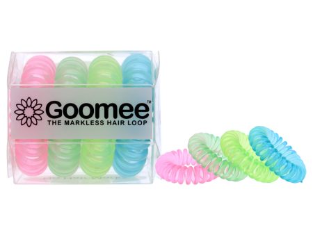 The Markless Hair Loop Set - Glow by Goomee for Women - 4 Pc Hair Tie Hot on Sale