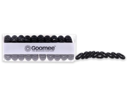 The Markless Hair Loop Set - Black by Goomee for Women - 10 Pc Hair Tie Fashion