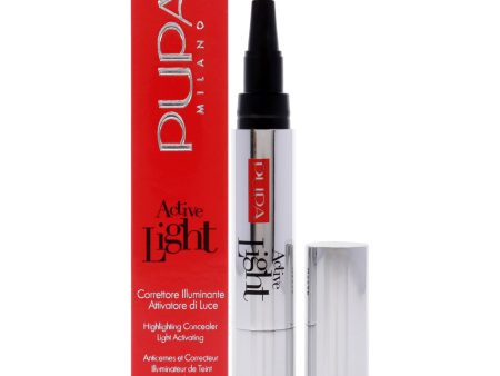 Active Light Highlighting Concealer - 001 Luminous Ivory by Pupa Milano for Women - 0.013 oz Concealer Sale