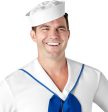 Forum Novelties White Sailor Hat Cheap