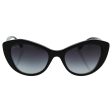 Bvlgari Bv8168b 5381 8g - Top Black On Grey Crystal grey Gradient Sunglasses For Women  53-19-140 mm Fashion