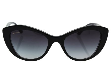 Bvlgari Bv8168b 5381 8g - Top Black On Grey Crystal grey Gradient Sunglasses For Women  53-19-140 mm Fashion