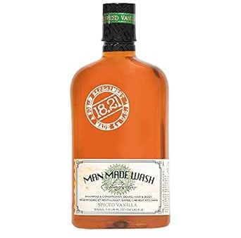 18.21 Man Made Wash, Spiced Vanilla, 18 Fl Oz Discount