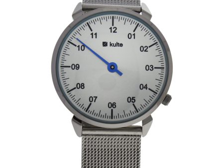 Kulte Ku15-0011 Silver Stainless Steel Mesh Bracelet Watch By Kulte For Unisex - 1 Pc Watch  1 Pc Online