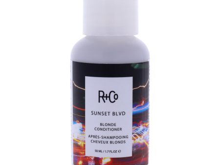 Sunset Blvd Blonde Conditioner by R+Co for Unisex - 1.7 oz Conditioner Online now