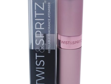 Twist And Spritz Atomiser - Light Pink By Twist And Spritz For Women - 8 Ml Refillable Spray (empty)  8 ml Fashion