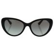 VOGUE Women s Injected Woman Sunglass 0VO5050S Cateye Sunglasses, black, 54 mm Fashion