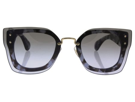 Miu Miu Women s 0MU 04RS Black Grey Tortoise Grey Gradient Supply