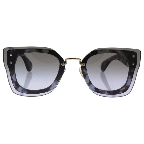 Miu Miu Women s 0MU 04RS Black Grey Tortoise Grey Gradient Supply