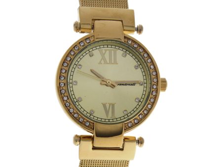 AL0500-04 Gold Stainless Steel Mesh Bracelet Watch Cheap