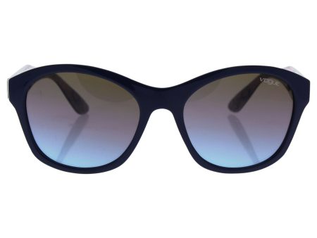 Vogue 2991S 232548 Blue 2991S Cats Eyes Sunglasses Lens Category 2 Size 56mm Discount