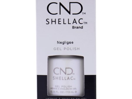 Shellac Nail Color - Negligee by CND for Women - 0.25 oz Nail Polish Online Hot Sale