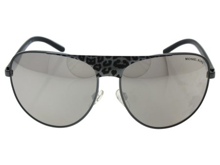 MICHAEL KORS Sunglasses MK 1006 10586G Gunmetal Black Leopard Black 62MM on Sale