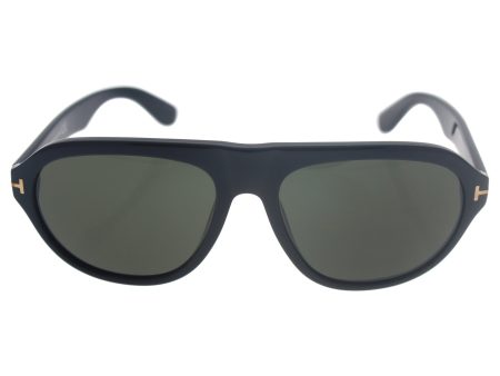 Tom Ford Sunglasses - Ivan   Frame: Black Lens: Black-TF039701N Cheap