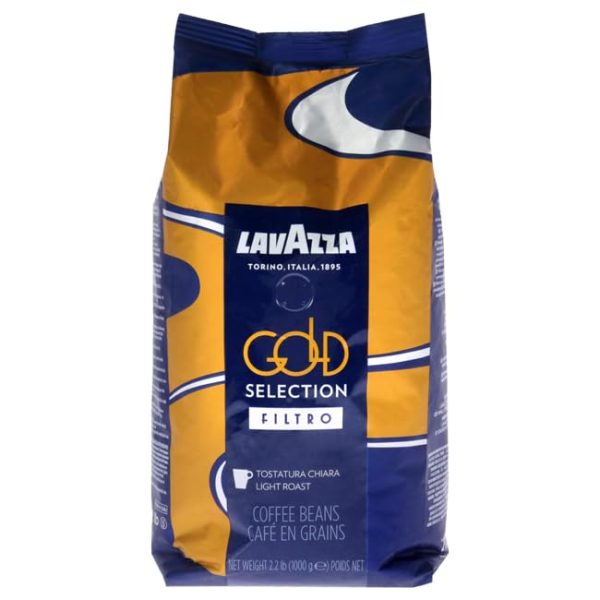 Lavazza Gold Selection Filtro Whole Bean Coffee Light Roast 2.2LB Bag on Sale