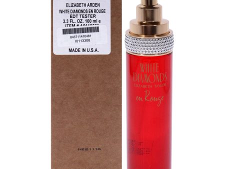 White Diamonds En Rouge by Elizabeth Taylor for Women - 3.3 oz EDT Spray (Tester) Fashion