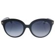 Tom Ford 429 03W Black Monica Round Sunglasses Lens Category 3 Size 54mm Cheap