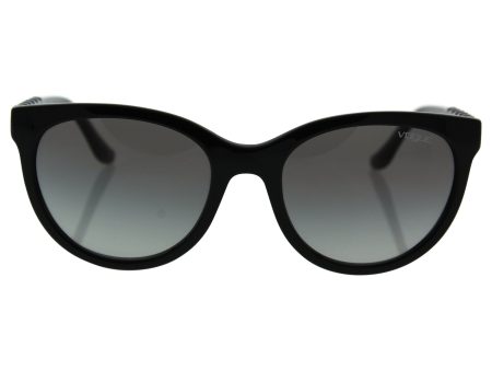 Vogue 2915S W44 11 Black 2915S Cats Eyes Sunglasses Lens Category 2 Lens Mirror Hot on Sale