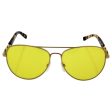 Michael Kors Mk 1003 102485 Fiji - Gold yellow Sunglasses For Women  58-14-135 mm Hot on Sale