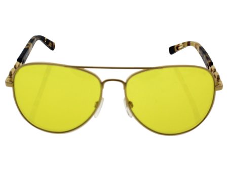 Michael Kors Mk 1003 102485 Fiji - Gold yellow Sunglasses For Women  58-14-135 mm Hot on Sale