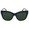 D&G Dolce & Gabbana Women s 0DG4270 Square Sunglasses, Top Petroleum Print Rose Grey Green, 55 mm Sale