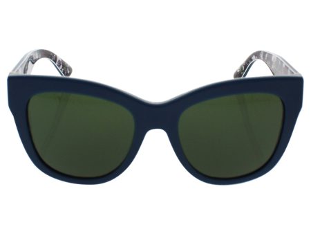 D&G Dolce & Gabbana Women s 0DG4270 Square Sunglasses, Top Petroleum Print Rose Grey Green, 55 mm Sale