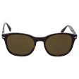 Persol Men s PO3150S Sunglasses Havana   Brown Polarized 51mm Discount