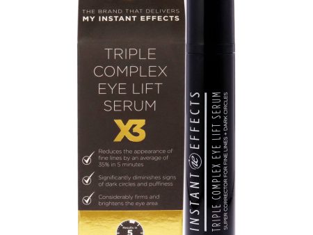 Triple Complex Eye Lift Serum by Instant Effects for Women - 0.27 oz Serum on Sale