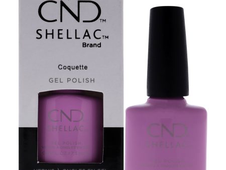 Shellac Nail Color - Coquette by CND for Women - 0.25 oz Nail Polish Sale