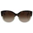 Dolce & Gabbana Women s DG4259 Sunglasses Top Animalier On Lime Brown Gradient 56mm Online now