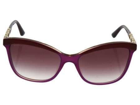 Bvlgari Bv 8163-B 5386 8h - Top Burgundy Fuchsia violet Gradient By Bvlgari For Women - 56-17-140 Mm Sunglasses  56-17-1 Discount