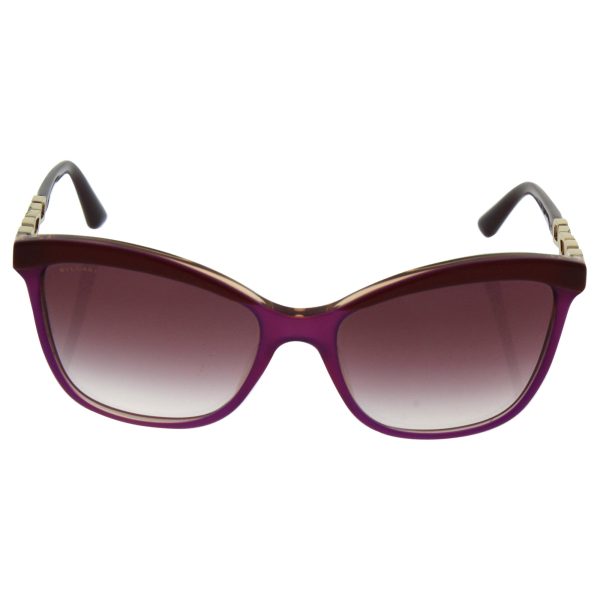 Bvlgari Bv 8163-B 5386 8h - Top Burgundy Fuchsia violet Gradient By Bvlgari For Women - 56-17-140 Mm Sunglasses  56-17-1 Discount