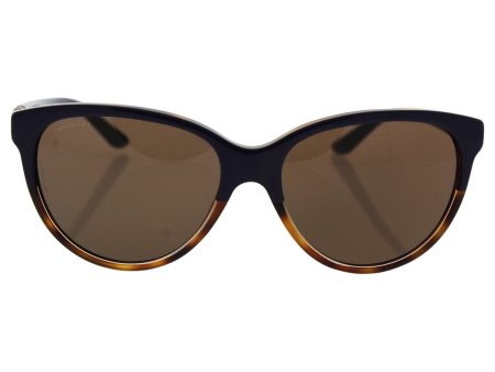 Bvlgari Bv8166b 5371 73 - Blue Havana brown Sunglasses For Women  56-16-135 mm Fashion