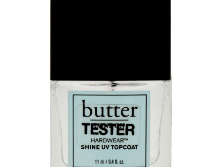 Hardwear Shine UV Topcoat by Butter London for Women - 0.4 oz Nail Polish (Tester) Discount